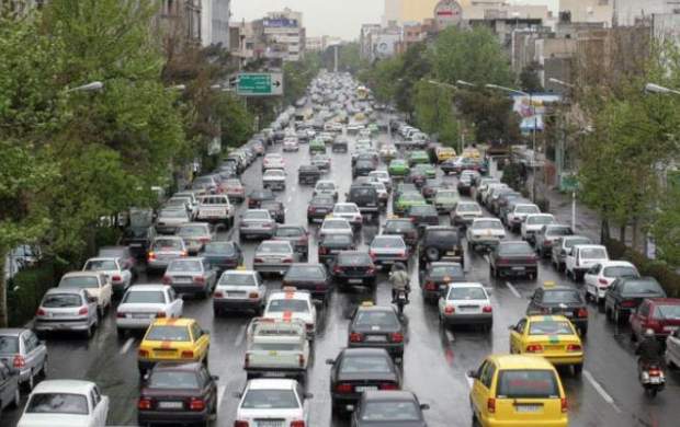 وضعیت ترافیکی تهران در آخرین ساعات سال