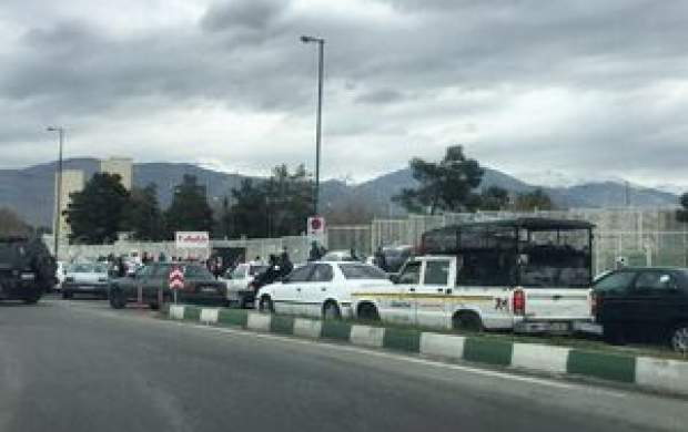 وضعیت ترافیک اطراف ورزشگاه آزادی