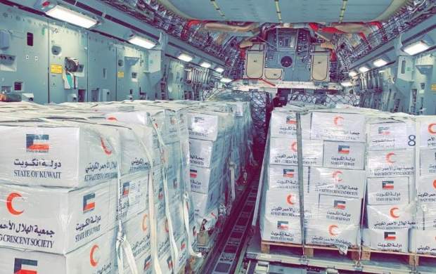 کمک های هلال احمر کویت به ایران تحویل داده شد