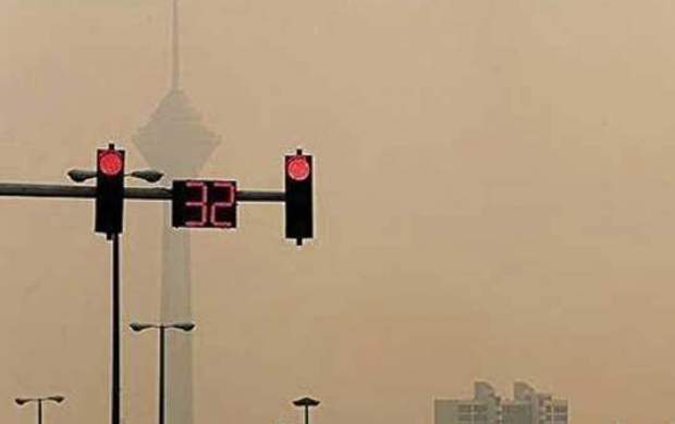هوای تهران برای حساس‌ها ناسالم می‌شود