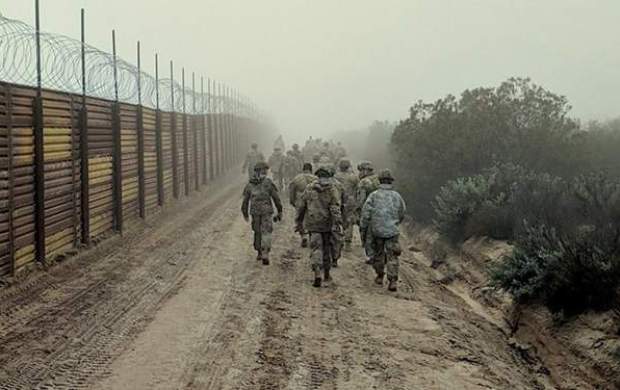 استقرار ۲۱۰۰ نظامی دیگر در مرز مکزیک