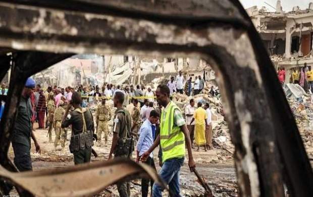 انفجار خودروی بمب گذاری شده در سومالی