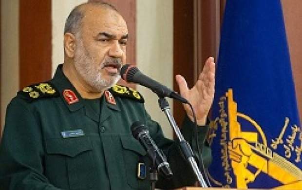 سردار سلامی: هیچ پهپادی از ایران ساقط نشده است