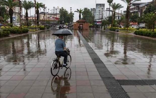 بارش پراکنده باران در برخی مناطق کشور