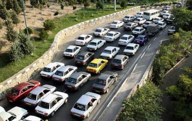 ترافیک نیمه سنگین در سه محور پر تردد کشور