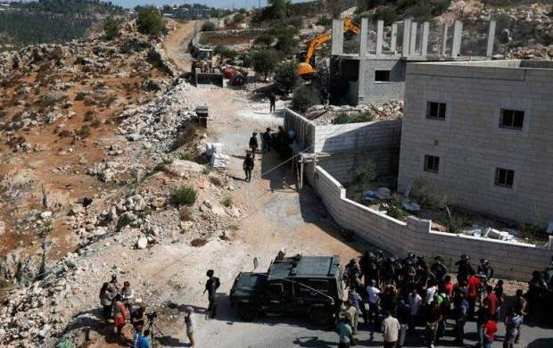 نگرانی فلسطینی‌ها از فرونشست خانه‌های‌شان