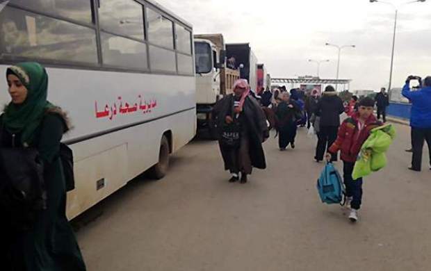 بازگشت بیش از ۱۷۰۰ آواره سوری به کشور خود