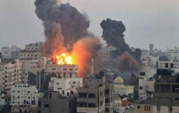 حمله جنگنده‌های صهیونیست به جنوب نوار غزه
