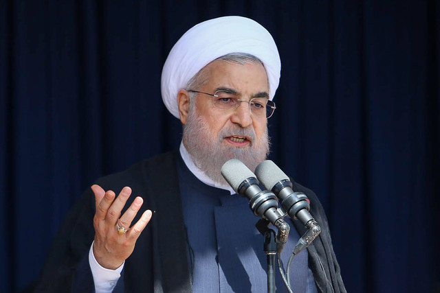 روحانی: اغتشاشات دی ماه سال ۹۶ کار عوامل آمریکا بود
