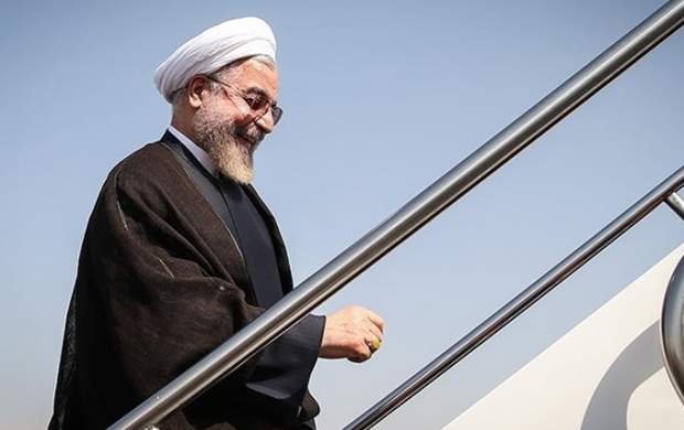 روحانی عازم نیویورک شد +برنامه‌های سفر