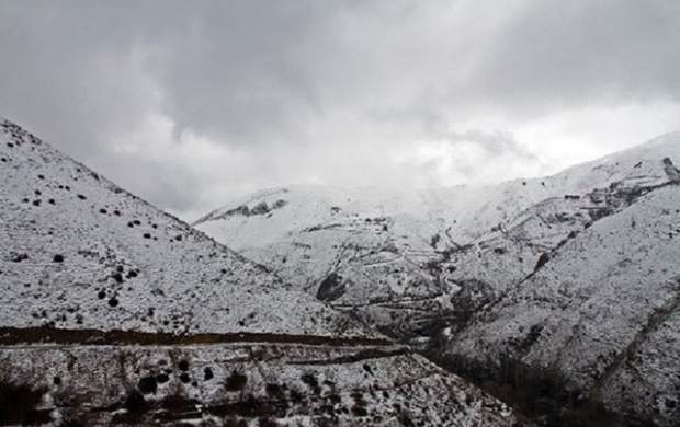 احتمال بارش برف در ارتفاعات البرز