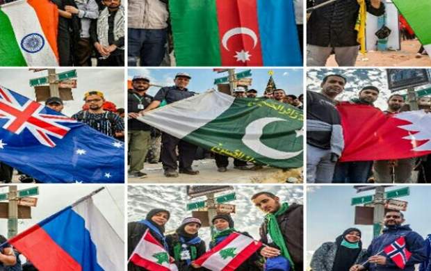 تردد اتباع ۹۰ کشور از مرزهای ایران در ایام اربعین