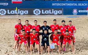صعود فوتبال ساحلی ایران به فینال