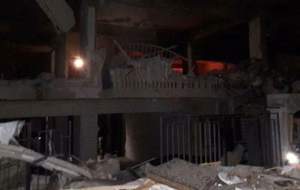 حمله به ساختمانی در نزدیکی سفارت لبنان در دمشق