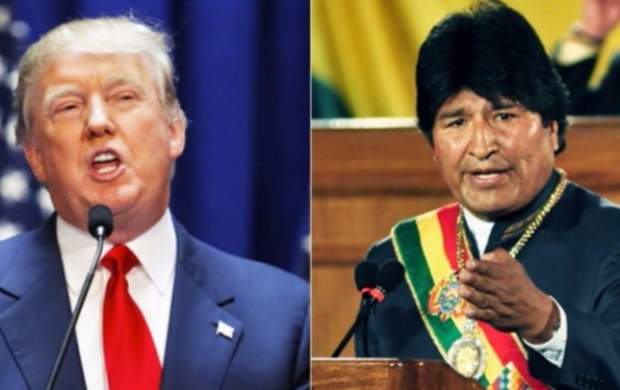 ابراز رضایت ترامپ از کودتا در بولیوی