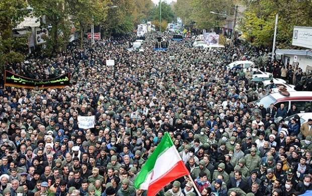 مسیر راهپیمایی محکومیت اغتشاش در استان تهران