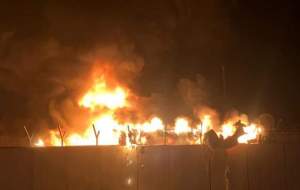 آتش‌سوزی مجدد در محل کنسولگری ایران در نجف