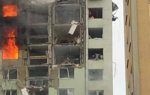 ۵ کشته بر اثر انفجار ساختمان در اسلواکی +تصاویر