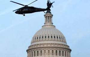مأموریت سری بالگردهای ارتش آمریکا بر فراز واشنگتن