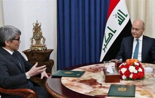 نخستین اظهار نظر رئیس‌جمهور عراق پس از بازگشت