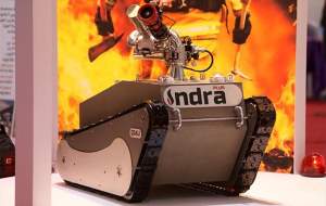 ساخت روبات آتش‌نشان با توانایی اطفای حریق بالا