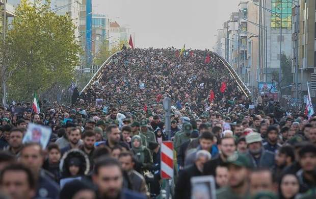 تهرانی‌ها در تشییع حاج قاسم چند میلیون بودند؟ - جهان نیوز