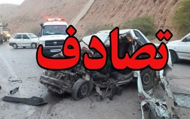 فیلم/سقوط اتوبوس تهران به گنبد در سوادکوه