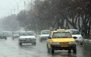 ادامه برف تهران تا آخر وقت امروز