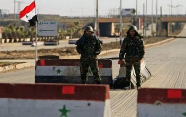 جدال نظامیان ارتش سوریه و آمریکا در «الحسکه»