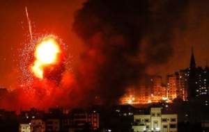 حمله جنگنده‌های رژیم صهیونیستی به جنوب نوار غزه