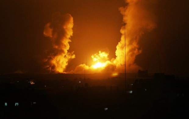 حمله پهپادی رژیم صهیونیستی به جنوب غزه
