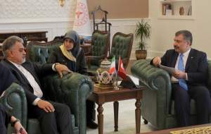 دیدار سفیر ایران با وزیر بهداشت ترکیه