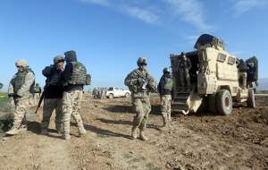 حمله راکتی به پایگاه نظامیان خارجی در عراق