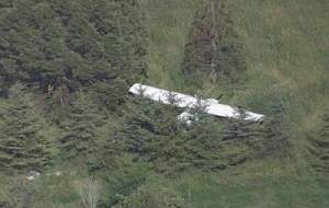 سقوط هواپیمای ناجا در اطراف جنگل متل قو