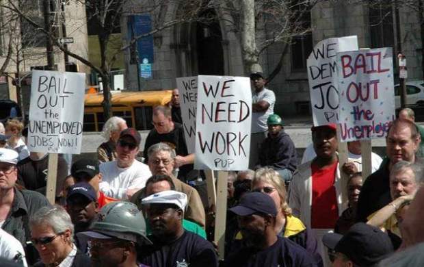 بحران بیکاری در آمریکا چند قربانی دارد؟