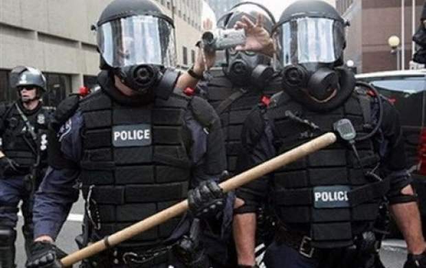 فیلم/ وحشی‌گری جدید پلیس آمریکا(+۱۸)