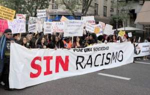 تظاهرات نژادپرستی به اسپانیا رسید