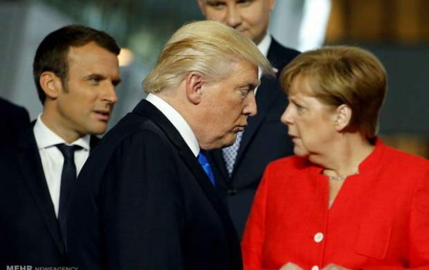 مرکل: اروپا باید به جهانی بدون آمریکا فکر کند