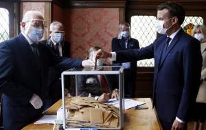 حزب ماکرون در انتخابات محلی فرانسه ناکام ماند