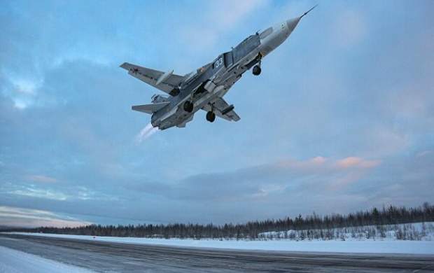 رهگیری هواپیمای آمریکایی از سوی جنگنده‌های روس