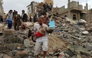 بمباران استان‌ حجه توسط جنگنده‌های سعودی