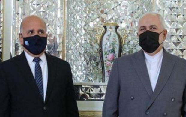 ظریف با وزیر امور خارجه عراق دیدار کرد