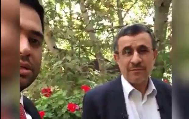 فیلم/ احمدی نژاد: کراوات چیز بدی نیست
