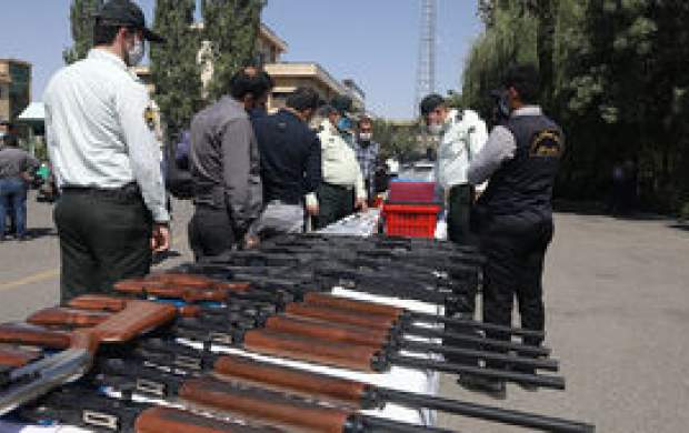 انهدام باند قاچاقچیان اسلحه در کرمانشاه‌