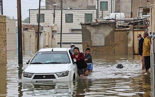فیلمی از سیل شدید در برازجان بوشهر - جهان نيوز