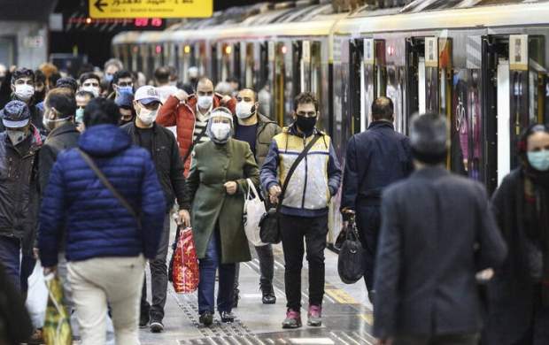 غربالگری مسافران برای ورود به مترو