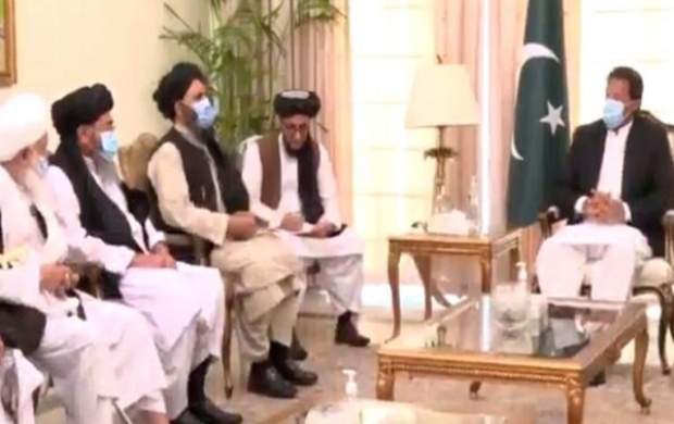 «عمران خان» با نمایندگان طالبان دیدار کرد