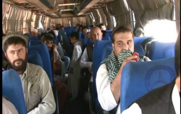 اتوبوس حامل مسافران افغان ربوده شد