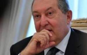 رئیس جمهوری ارمنستان به کرونا مبتلا شد