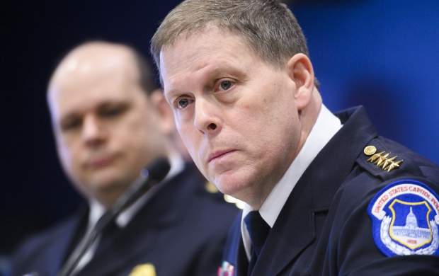 رئیس پلیس کنگره آمریکا استعفا می‌کند